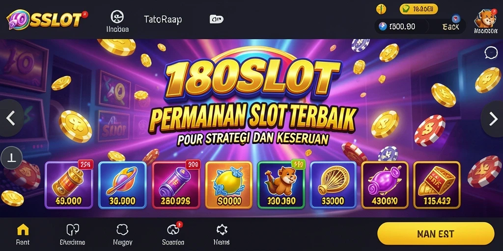 Screenshot menampilkan gameplay seru dalam 180SLOT, memikat pemain dengan grafis yang menarik.