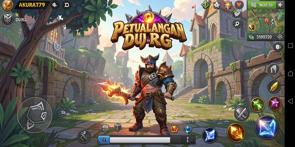 Tangkapan layar gameplay AKURAT79 yang menampilkan aksi mendebarkan dalam RPG.