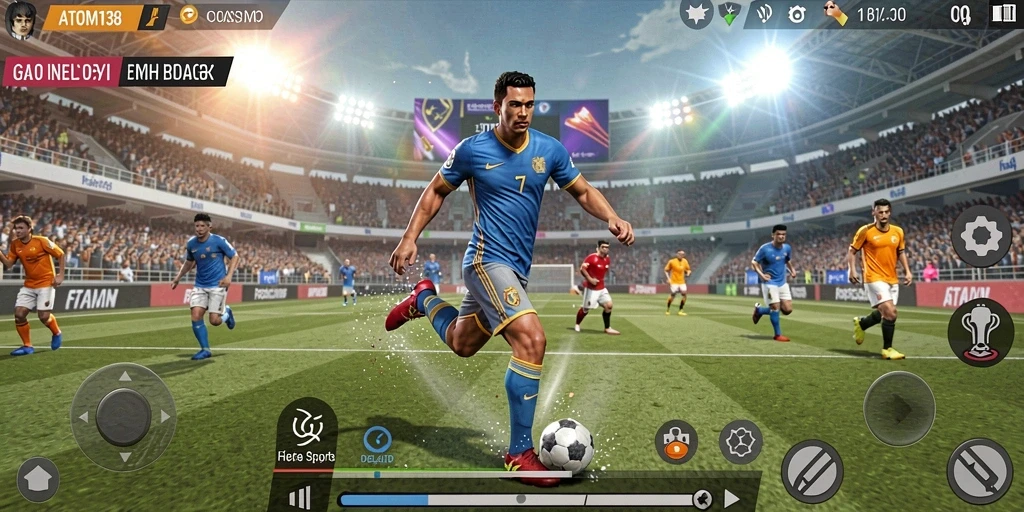 Gameplay seru dengan berbagai cabang olahraga di ATOM138.
