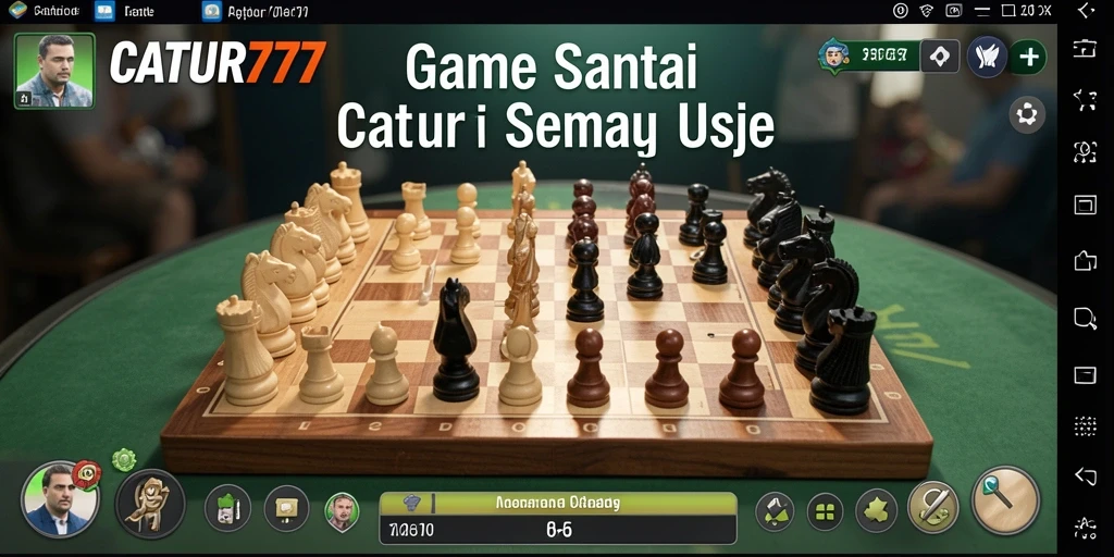 Tangkapan layar dari gameplay santai CATUR777 yang menakjubkan.