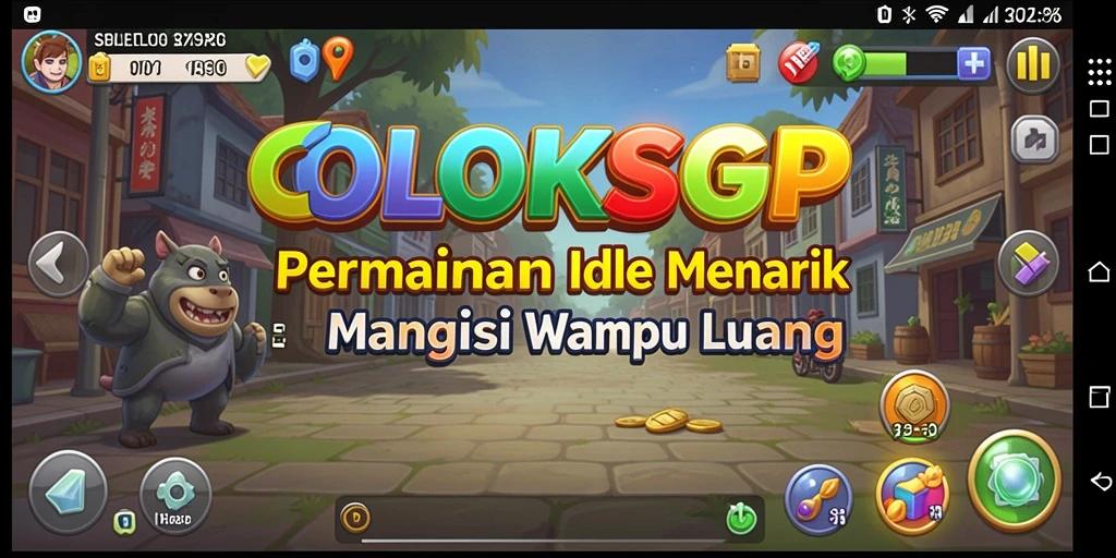 Tampilan gameplay COLOKSGP yang mudah dan mengasyikkan.