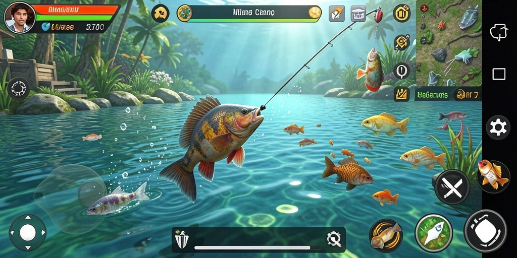 Tangkapan ikan yang spektakuler dalam D73.