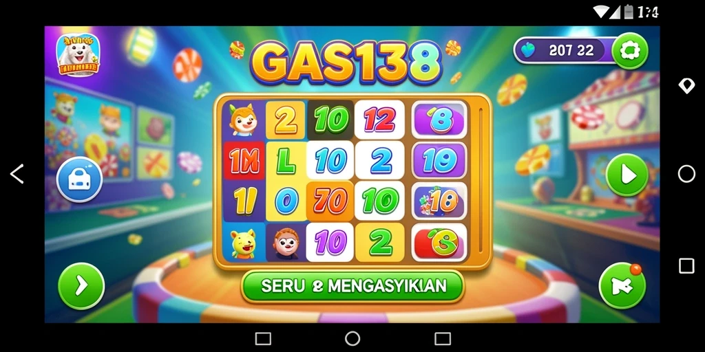 Tampilan gameplay GAS138 yang menarik dan dinamis.
