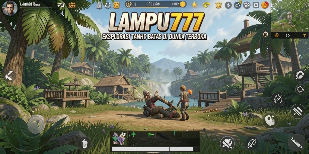 Tampilan gameplay LAMPU777 yang menakjubkan dalam dunia Open World.