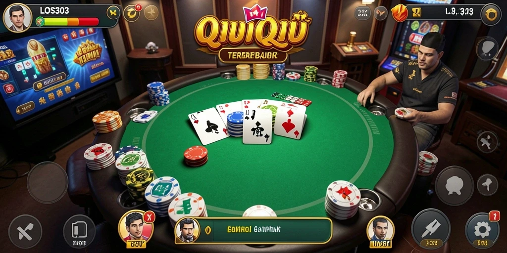 Gameplay seru QiuQiu di LOS303 dengan desain menarik.