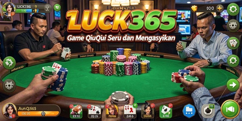 Tampilan gameplay seru dan interaktif dari LUCK365.