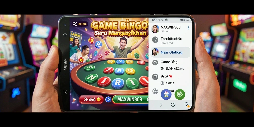 Gambaran gameplay bingo yang seru di MAXWIN303.