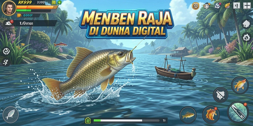 Tampilan luar biasa dari gameplay Fishing di RR999.