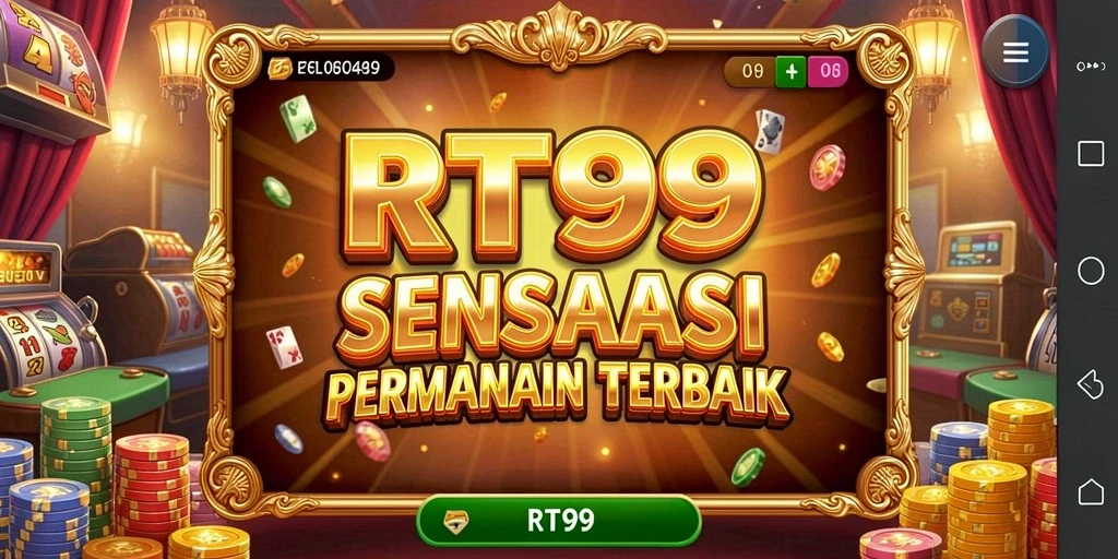 Tampilan gameplay menarik dalam permainan Slot RT99.