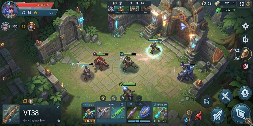 Tampilan gameplay VT38 yang menarik dan penuh strategi SLG.