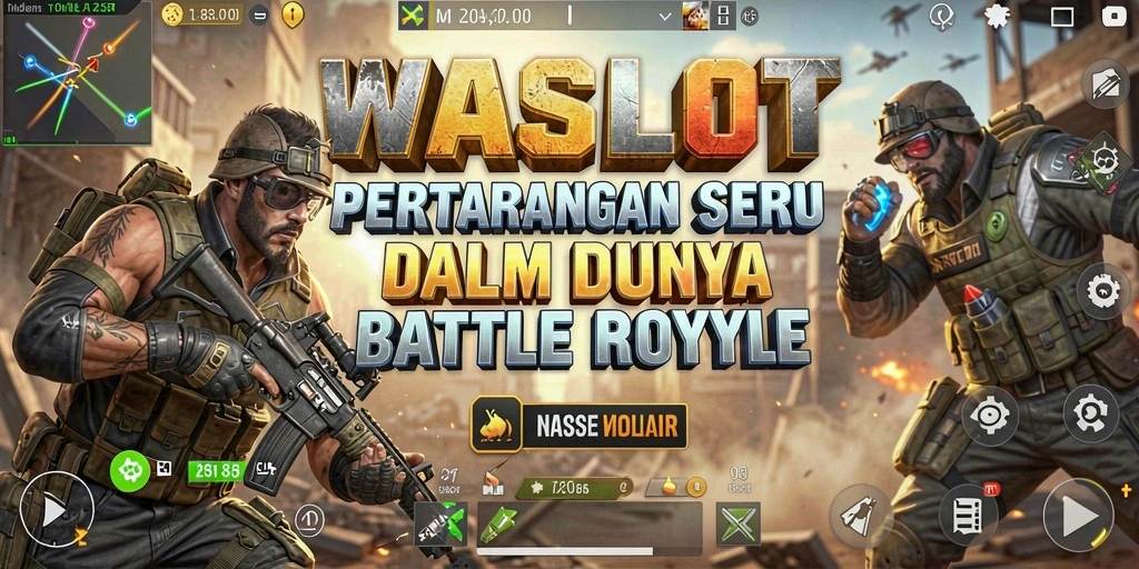Tampilan seru dalam setiap pertempuran di WASLOT.