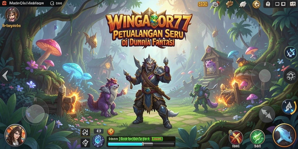 Tampilan gameplay menarik dari WINGACOR77 dalam suasana petualangan.